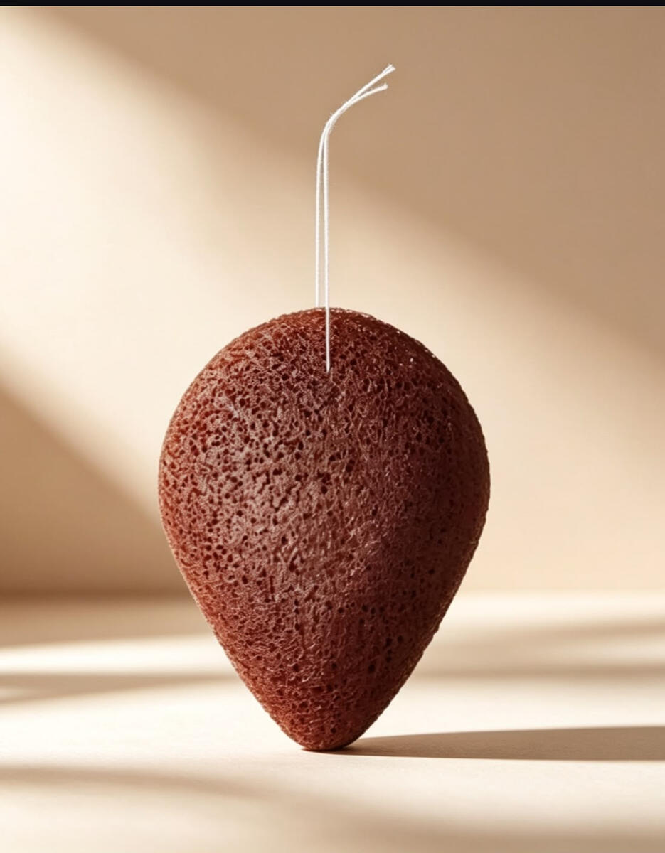 jeju volcanic scoria konjac sponge 1 pc 100 MAD
