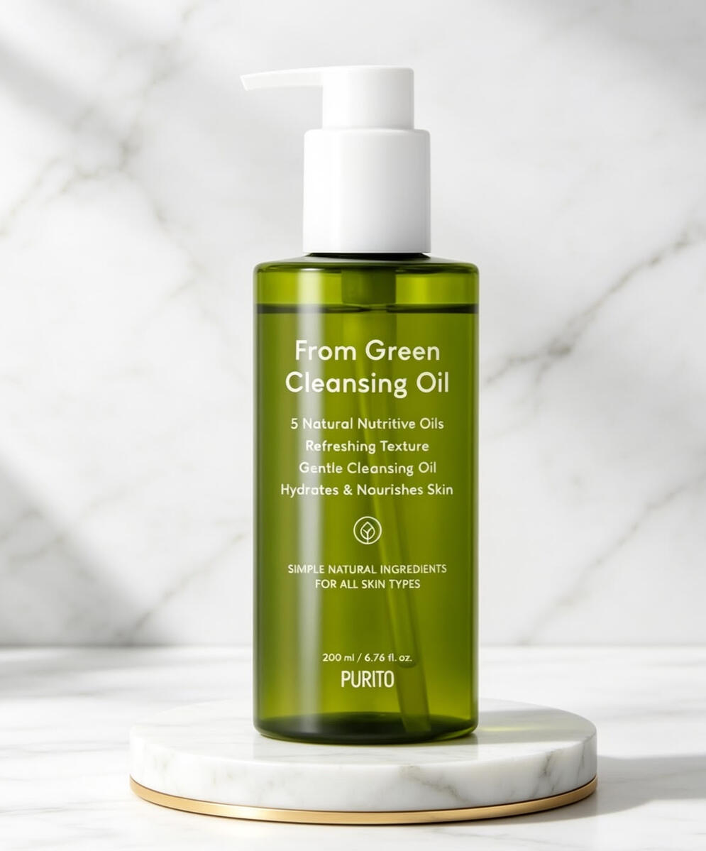 from green cleansing oil 200 ml 255 MAD