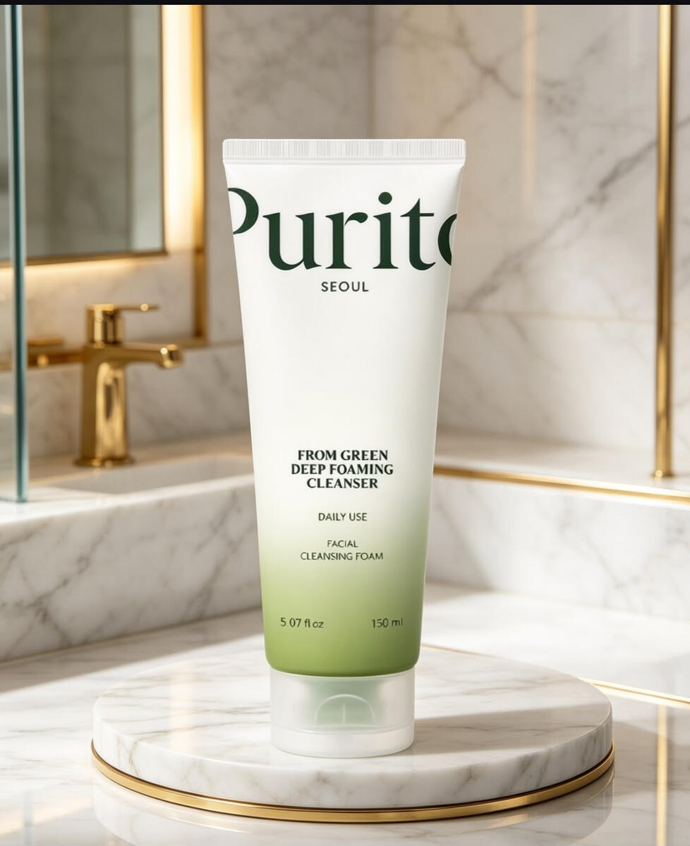 from green deep foaming cleanser 150 ml 250 MAD