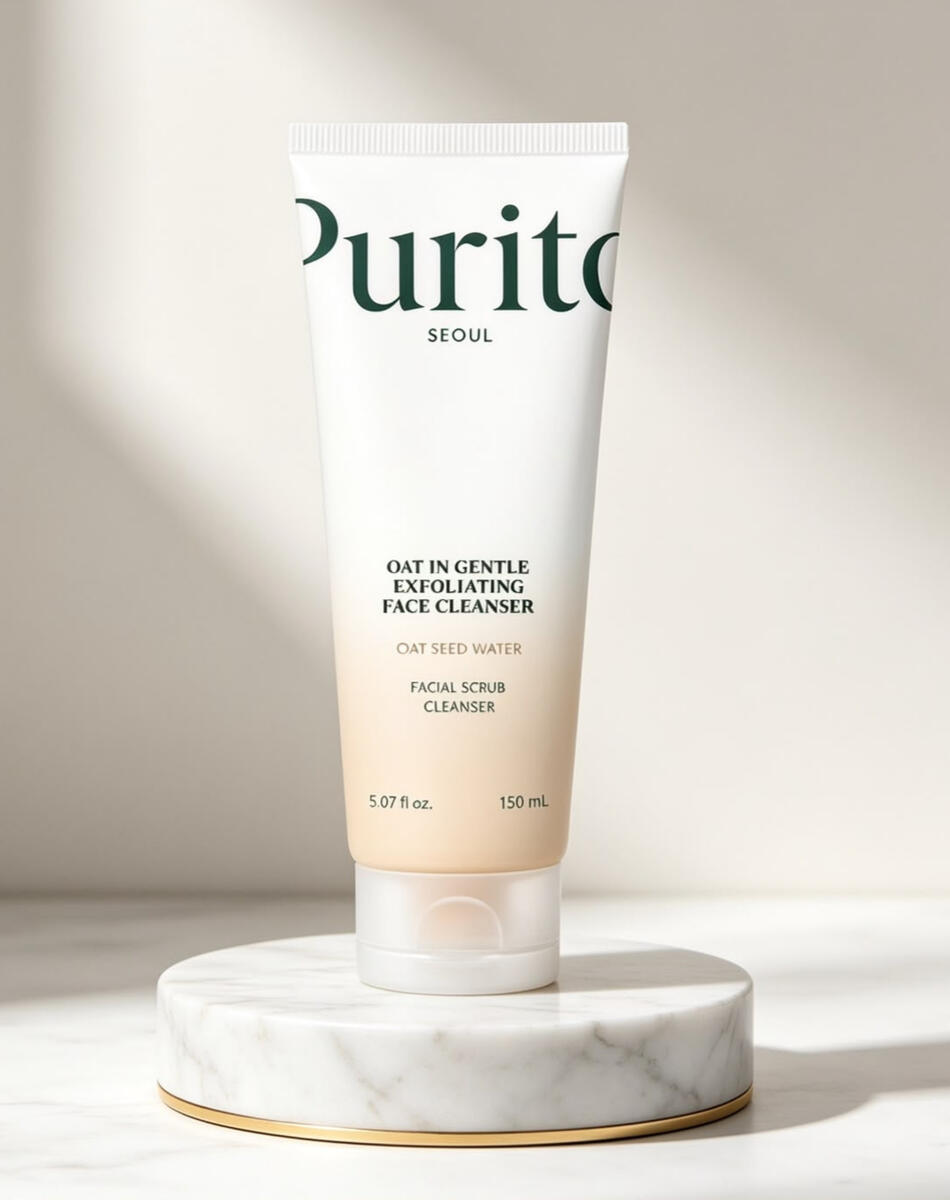 oat-in gentle exfoliating face cleanser 100 ml 300 MAD