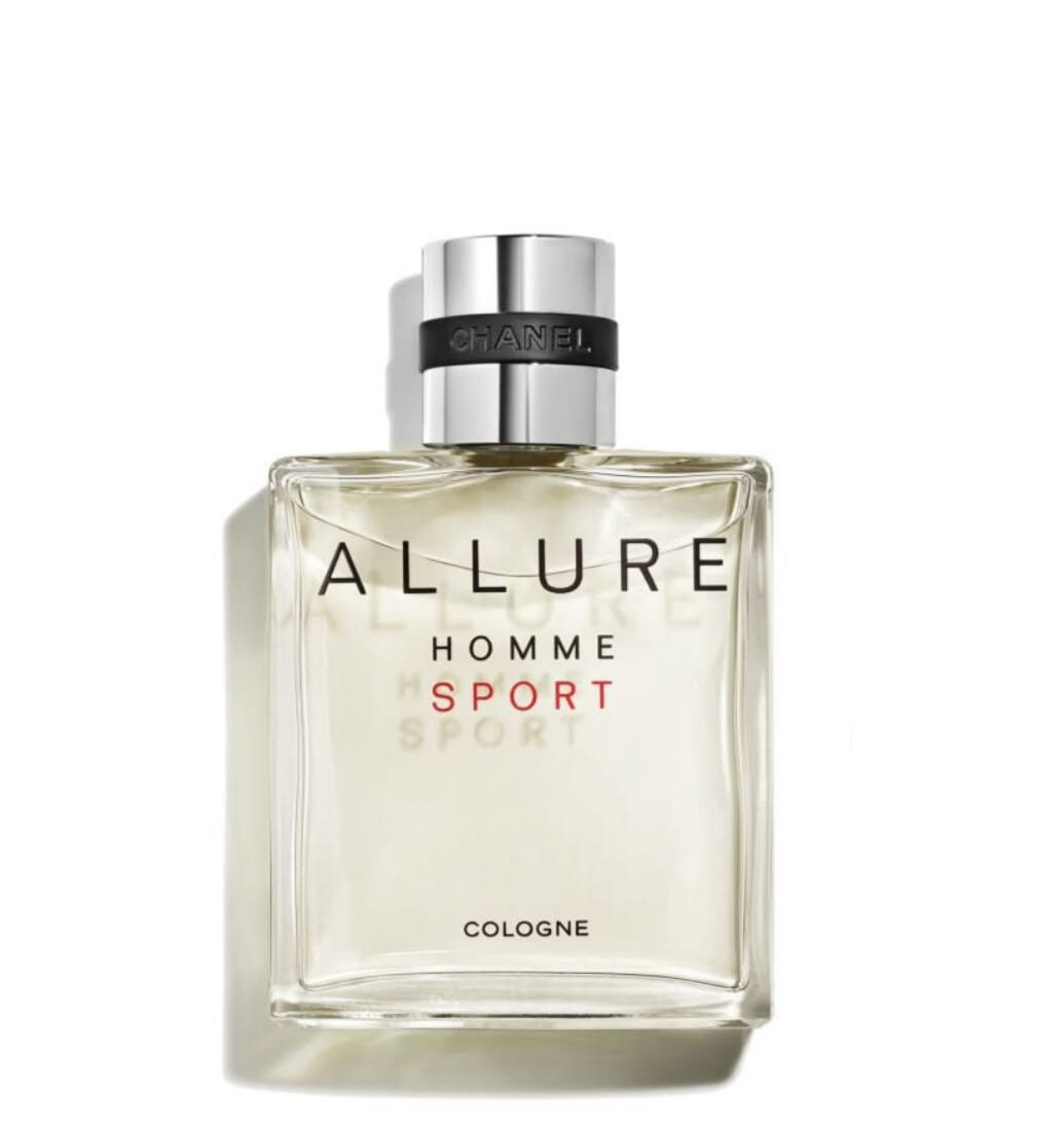 ALLURE HOMME SPORT Cologne Family Citrus • Aromatic Occasion Daytime Season Spring • Summer Longevity Moderate Projection Soft to Moderate Olfactory Notes Top Grapefruit • Mandarin • Lemon • Bergamot Heart White Musk Base Cedar • Amber Signature