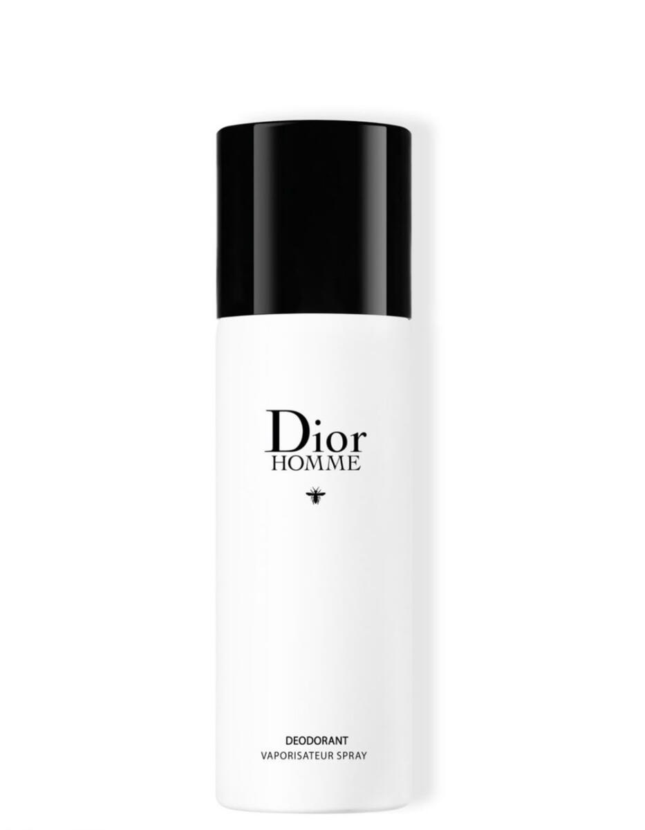 DIOR HOMME Deodorant Spray Category Fragrance Deodorant Spray Skin Type All Skin Types Best For Daily Use Texture Fine Mist Spray Scent Profile Woody • Floral • Musky Key Notes Top Bergamot • Pink Pepper Heart Iris • Atlas Cedar Base Vetiver • Pat