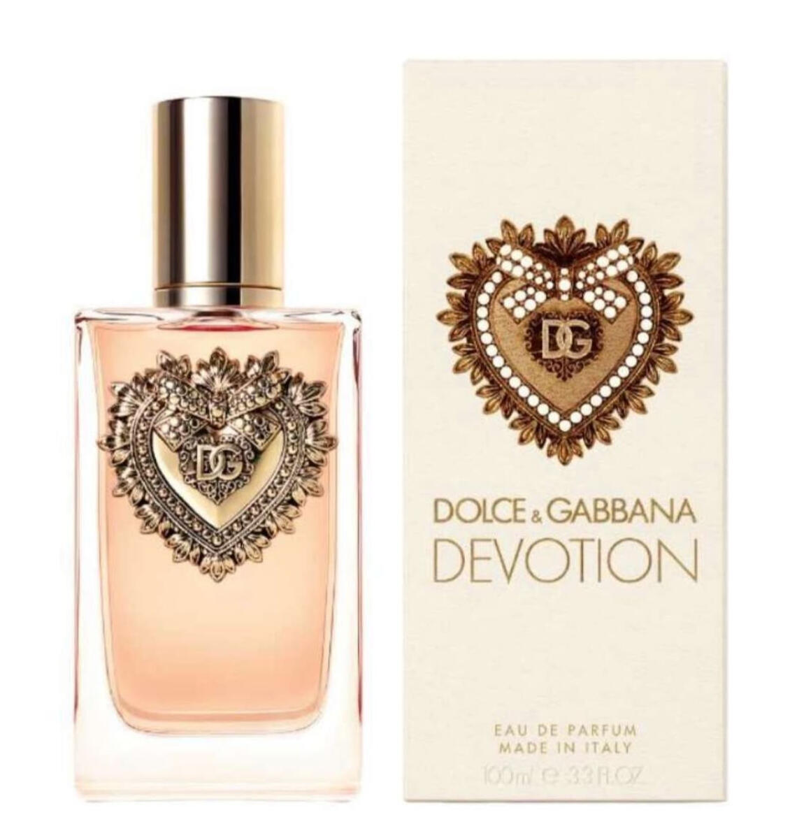 Devotion Eau de Parfum Family Bright • Gourmand Occasion Day & Evening Season Autumn • Winter • Spring Longevity Long-lasting Projection Moderate Olfactory Notes Top Candied Citrus Heart Orange Blossom Base Vanilla Signature Radiant, comforting a