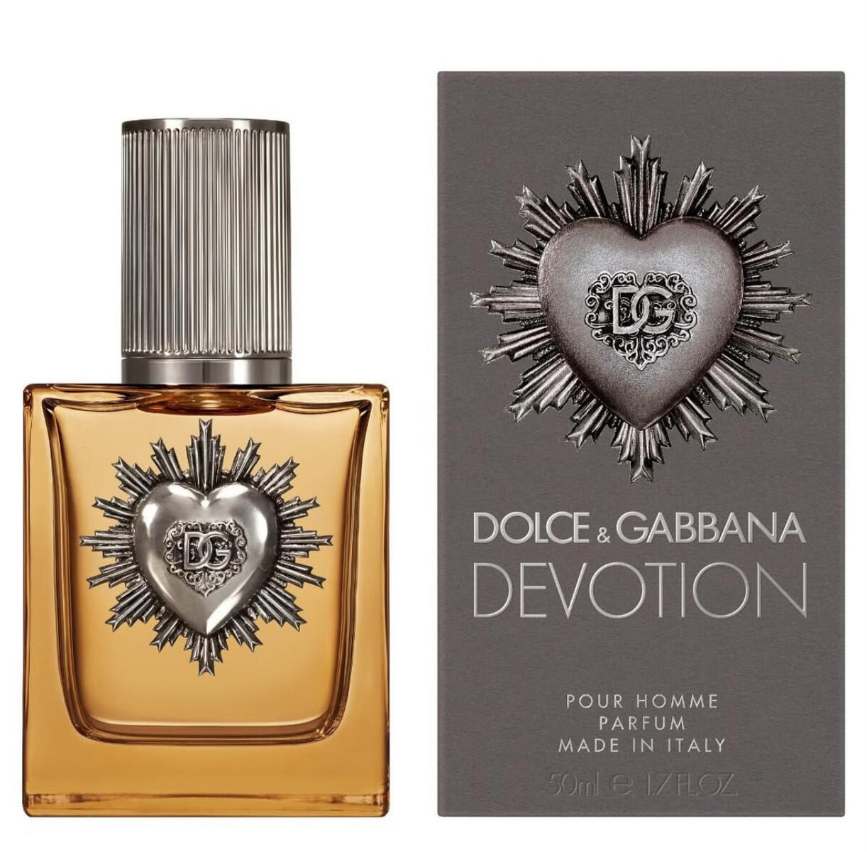 DOLCE&GABBANA DEVOTION Pour Homme Parfum Family Woody • Spicy • Amber Occasion Evening • Special Occasions Season Autumn • Winter Longevity Exceptional Projection Strong Olfactory Notes Top Italian Lemon Heart Coffee • Spices Base Patchouli • Ambe