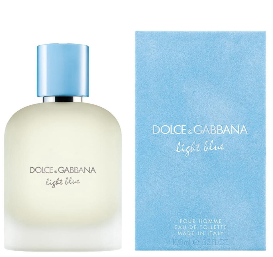 DOLCE&GABBANA Light Blue Pour Homme Family Citrus • Aromatic • Woody Occasion Daytime Season Spring • Summer Longevity Moderate to Long-lasting Projection Moderate Olfactory Notes Top Sicilian Mandarin • Grapefruit • Bergamot • Juniper Heart Rosema