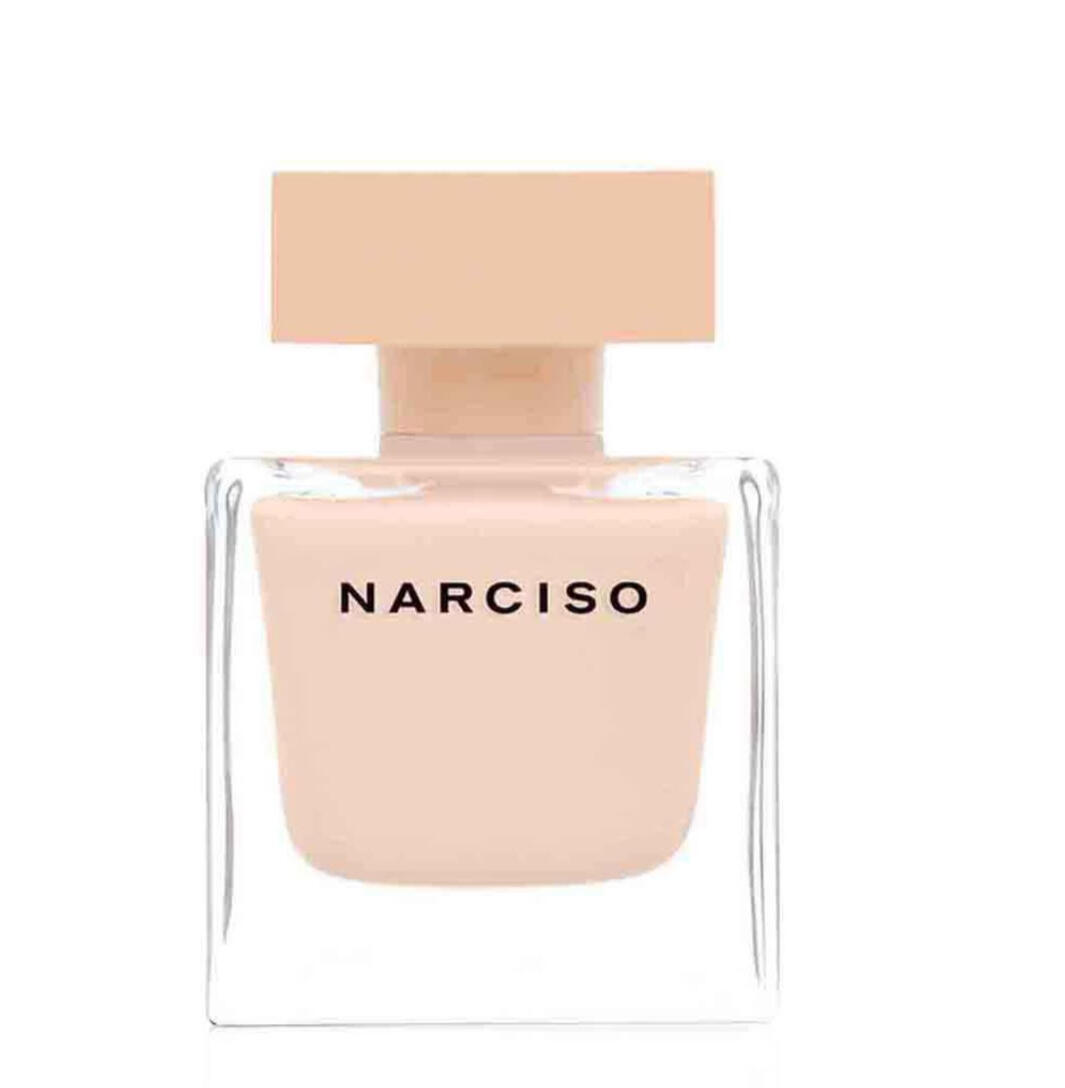 NARCISO Eau de Parfum Poudrée Family Woody • Floral Occasion Day & Evening Season Autumn • Winter • Spring Longevity Long-lasting Projection Moderate Olfactory Notes Top Rose • Jasmine Heart Heart of Musk Base Cedarwood • Vetiver Signature Soft,