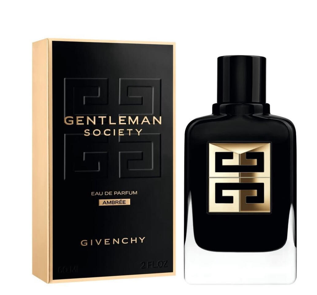 GENTLEMAN SOCIETY Eau de Parfum Ambrée Family Woody • Floral • Amber Occasion Evening • Special Occasions Season Autumn • Winter Longevity Exceptional Projection Strong Olfactory Notes Top Clary Sage • Juniper Berry • Nutmeg Heart Narcissus Absolut
