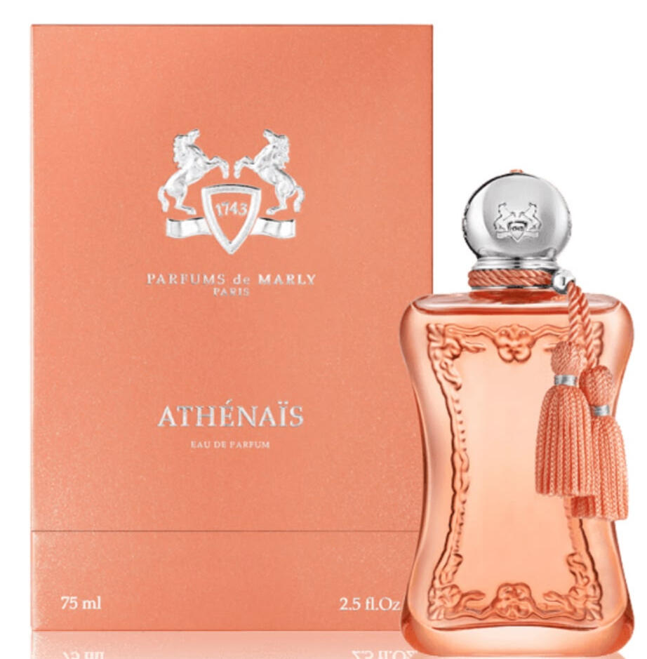 Athénaïs Family Floral • Fruity • Musky Occasion Day & Evening Season Spring • Summer • Autumn Longevity Long-lasting Projection Moderate Olfactory Notes Top Pear • Bergamot • Mandarin Heart Orange Blossom • Rose • Peony Base White Musk • Cashmere