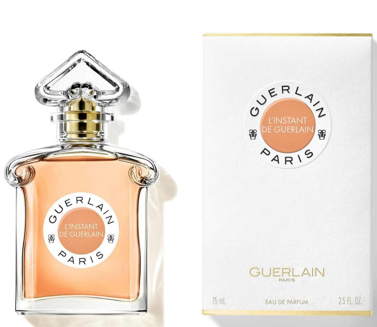 L'Instant de Guerlain Eau de Parfum Family Amber • Floral Occasion Day & Evening Season Autumn • Winter • Spring Longevity Long-lasting Projection Moderate Olfactory Notes Top Bergamot • Mandarin Heart Magnolia • Iris • Jasmine Base Amber • Vanill