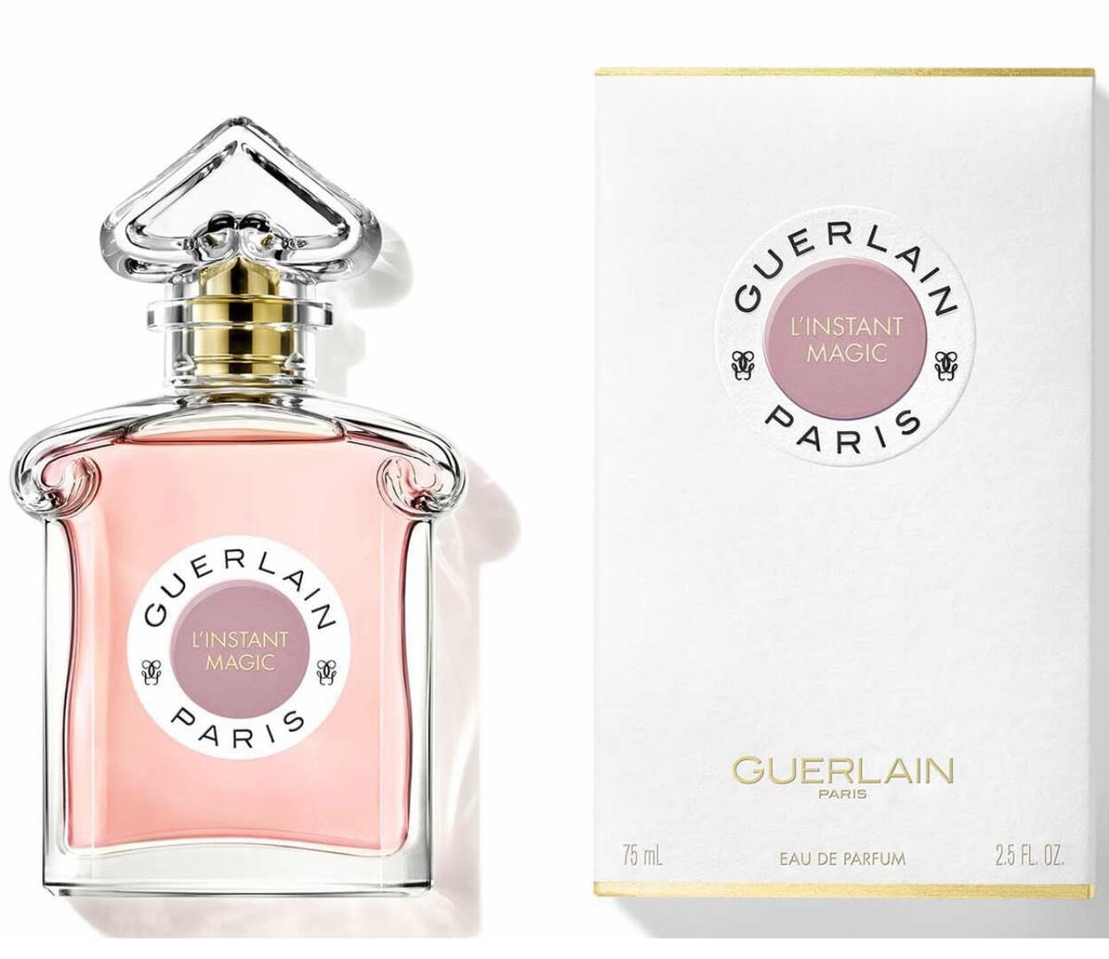 L'Instant Magic Eau de Parfum Family Floral • Musky Occasion Day & Evening Season Spring • Autumn Longevity Long-lasting Projection Moderate Olfactory Notes Top Bergamot Heart Rose • Freesia Base White Musk • Sandalwood • Almond Signature Soft, l