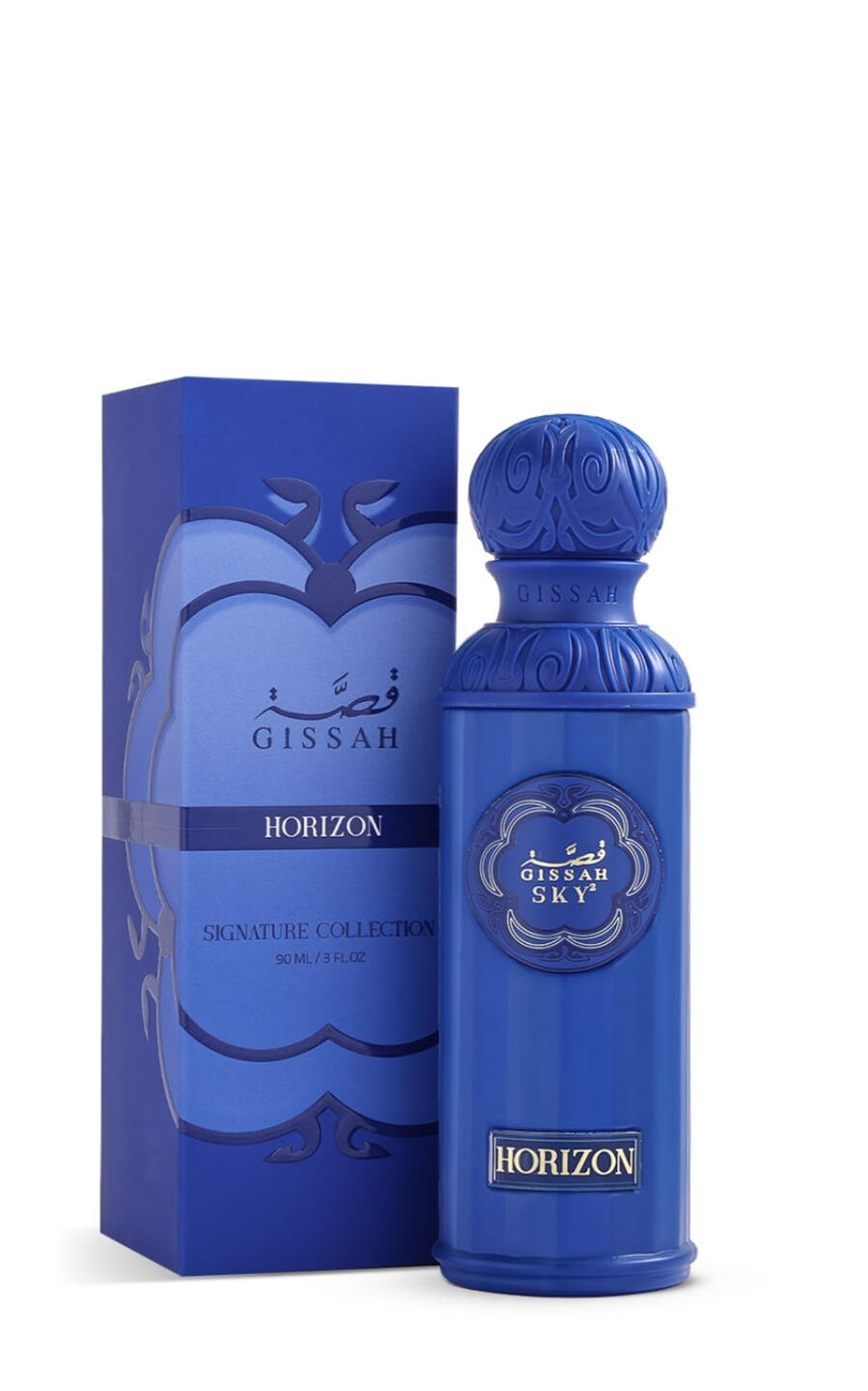 GISSAH Horizon Family Fresh • Woody Occasion Daytime Season Spring • Summer Longevity Long-lasting Projection Moderate to Strong Olfactory Notes Top Lemon • Bergamot • Marine Accord Heart Lavender • Geranium • Violet Leaf Base Cedarwood • Amber •