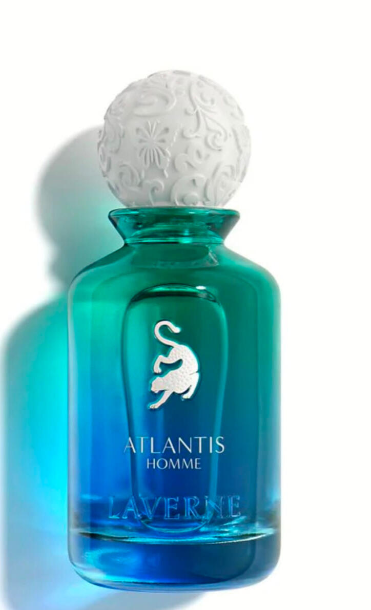 Atlantis Homme Family Fresh • Marine • Woody Occasion Day & Evening Season Spring • Summer Longevity Long-lasting Projection Moderate to Strong Olfactory Notes Top Bergamot • Grapefruit • Marine Accord Heart Lavender • Violet Leaf • Cedarwood