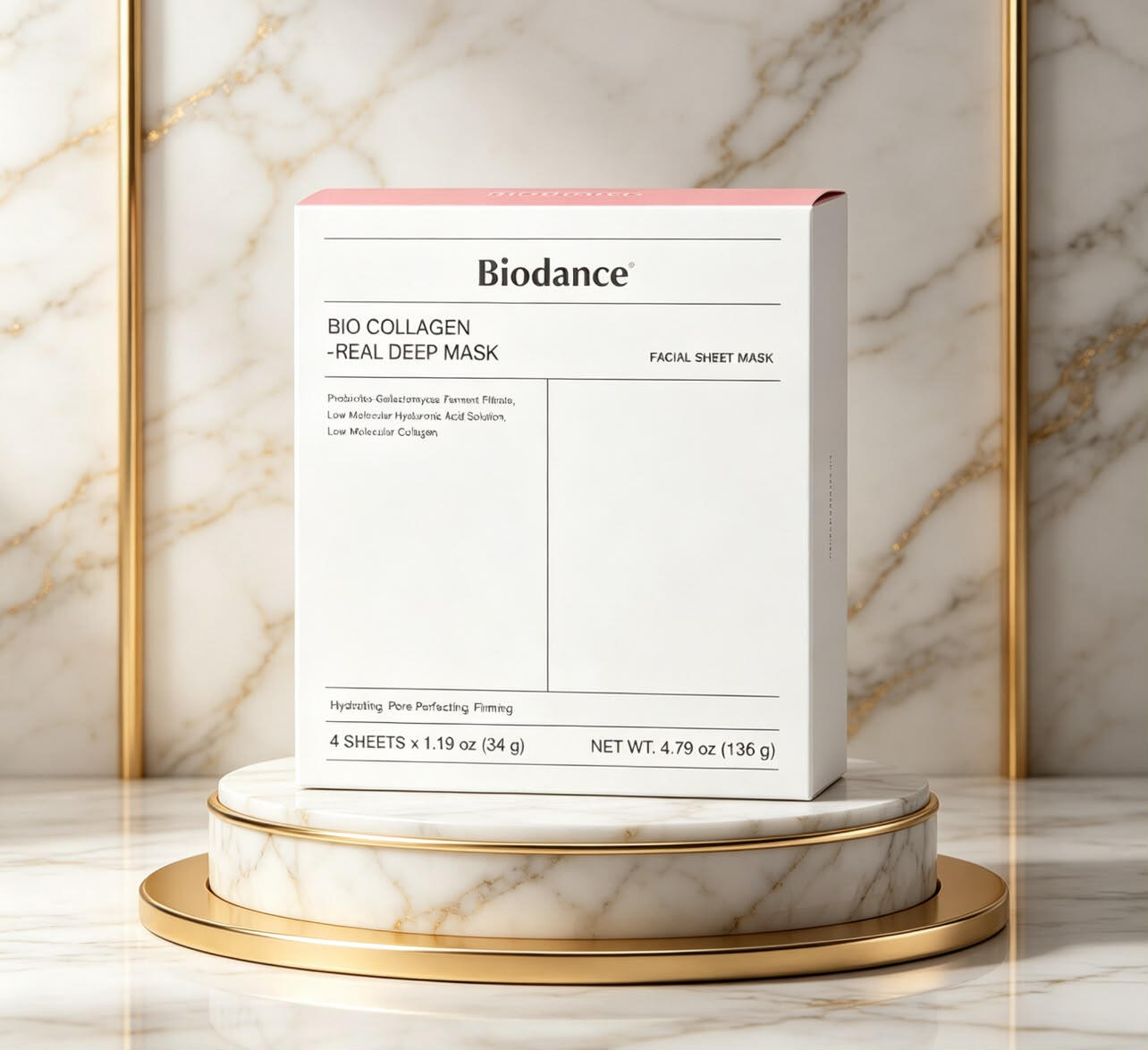 Bio Collagen. 4 Sheets x 34g. 270 MAD