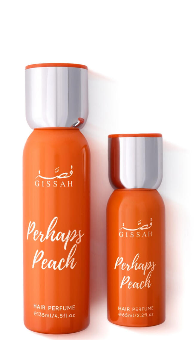 GISSAH Perhaps Peach Type Hair Perfume Hair Feel Lightweight • Non-Greasy Occasion Daytime Season Spring • Summer Longevity Long-lasting Fragrance Notes Top Peach • Citrus Heart Jasmine • White Flowers Base White Musk • Vanilla Signature Juicy, j