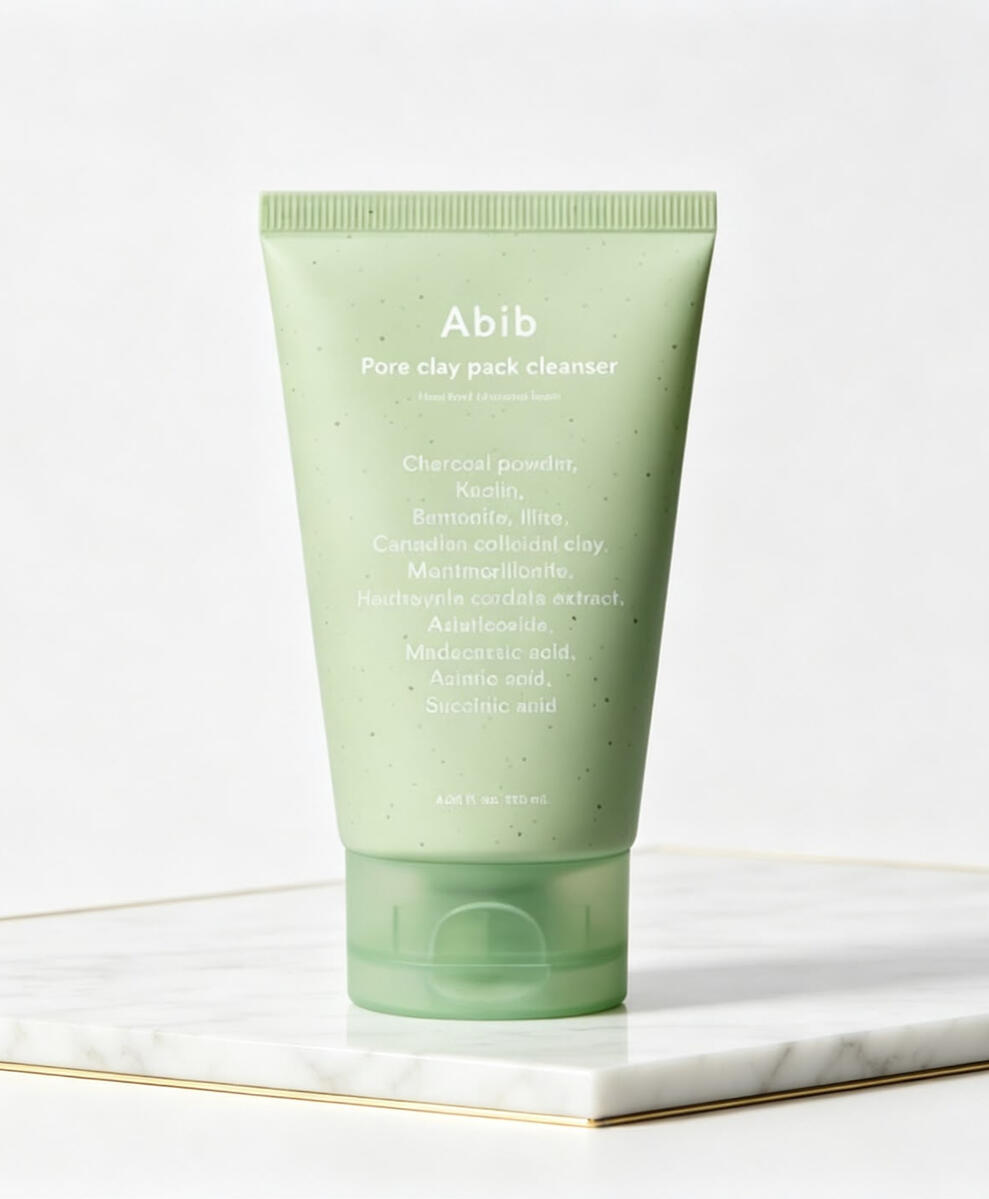 pore clay cleanser heartleaf charcoal foam 120 ml 270 MAD