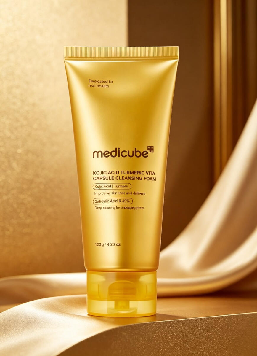 Kojic Acid Turmeric Vita. Capsule Cleansing Foam. 120 ml 300 MAD